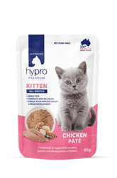 Hypro Premium Kitten Chicken Pate 12 - Pack (85g) - Furbabies Online